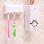 Dispensador de pasta dental y portacepillos de dientes Touch Me