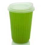 Vaso plástico con tapa de silicona - Imagen 2