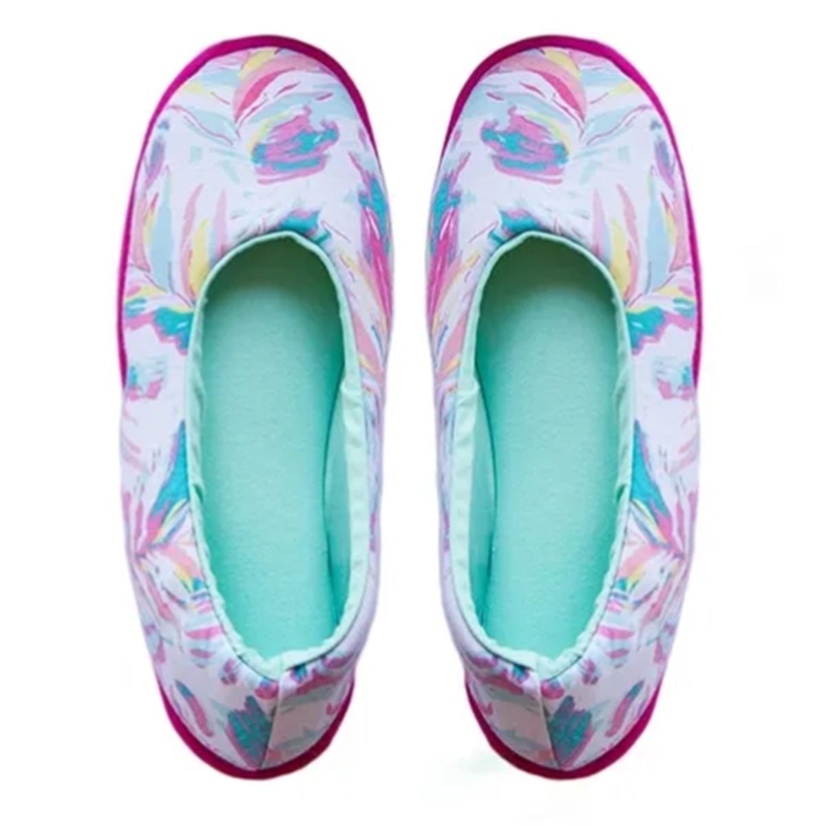 00252T1ACAQU Pantuflas de Invierno para Mujer Floripondias Modelo Acacia - Imagen 1