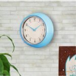 Reloj de pared metálico «retro vintage» - Imagen 2