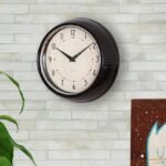 Reloj de pared metálico «retro vintage» - Imagen 8