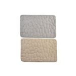 Alfombra para baño de 60 x 40 cm de poliester - Imagen 2