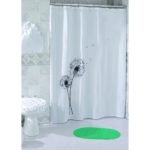 Cortina de baño Poliester Impermeable sin ganchos Flor Diente de Leon
