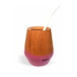 Mate de madera de caldén con bombilla - Imagen 11