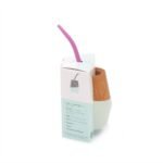 Mate de madera de caldén con bombilla - Imagen 9