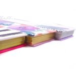 Libreta anillada alargada con borde dorado - Imagen 7