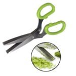 Tijera Corta Verduras De Cocina 5 Hojas- La Aldea