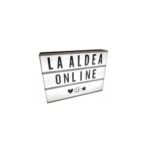 Cartelera cartel luminoso con letras Usb de 30 x 22 cm