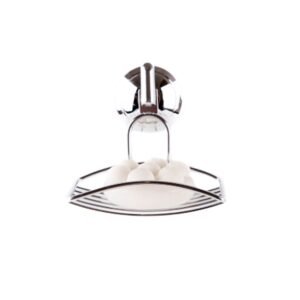 Jabonera Metal Cromada Sopapa Jabón Baño