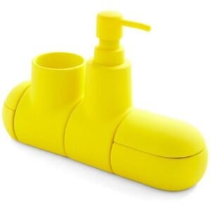 Dispensador jabón líquido portacepillos submarino