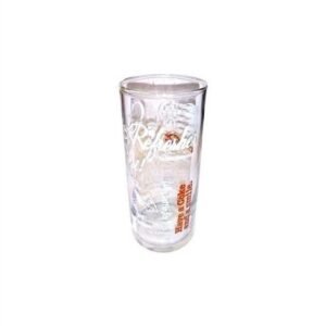 Vaso cilíndrico de vidrio Coca Cola