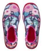 Pantuflas Floripondias Abrigadas Con Suela De Goma - Imagen 4