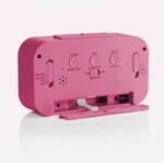 Reloj despertador digital rectangular con alarma - Imagen 3