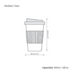 Vaso Termico Plasitico con manga de Silicona - Imagen 10