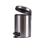 Cesto Basura Tacho A Pedal Acero Inox  4 Litros - La Aldea - Imagen 2