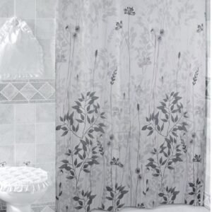 Cortina de baño Hojas