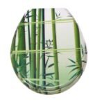 Tapa de inodoro Estampada Bambu Plastica