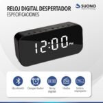 Reloj Digital Parlante Espejado Suono - Imagen 5