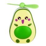 Ventilador Espejo Palta con Luz Recargable