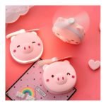 Ventilador Espejo Cerdito con Luz Recargable - Imagen 7