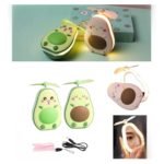 Ventilador Espejo Palta con Luz Recargable - Imagen 9