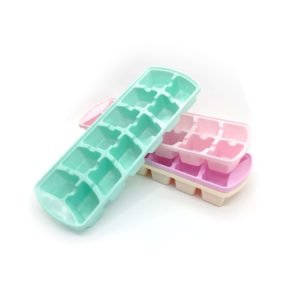 Cubetera plastica hielera color pastel