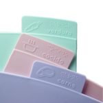 Set x 3 tabla de picar con base facila color pastel - Imagen 3