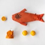 Porta bolsa de cocina "La trucha"