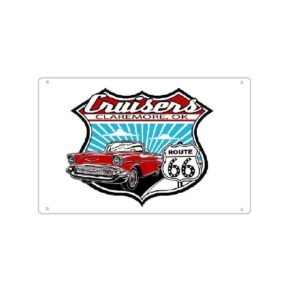 Cartel chapa cruisers vintage retro 30 X 20