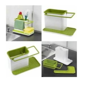 Organizador para cocina bacha esponja detergente trapo - Imagen 3