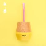 Mate de madera de caldén con bombilla - Imagen 7