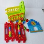 Casita de madera didactica con encastre - Imagen 3