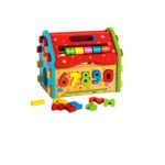 Casita de madera didactica con encastre - Imagen 2