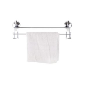 Toallero cromado con sopapa