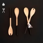 Cuchara de ensalada madera Mijo X2 - Imagen 3