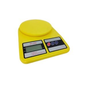 Balanza digital de cocina 1 gramo hasta 10kg "amarilla" - Imagen 2