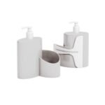 Dispenser para jabón con escobilla porta esponja quo - Imagen 4