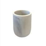Vaso porta cepillos de dientes símil mármol