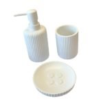 Vaso porta cepillos de dientes tramado - Imagen 2