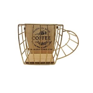 Porta capsulas para cafe - dorado