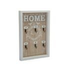 Porta llaves De Pared Home negro/madera - Imagen 2