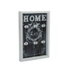 Porta llaves De Pared Home negro/madera