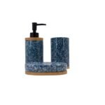 Set accesorios baño ducha 3 Pzs ceramica - Imagen 2