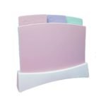 Set x 3 tabla de picar con base facila color pastel
