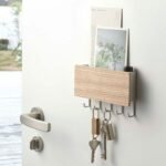 Organizador de llaves WOOD KEY RACK NEGRO