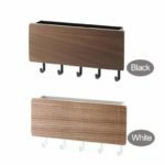 Organizador de llaves WOOD KEY RACK NEGRO - Imagen 4