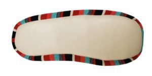 Pantuflas floripondias rayadas de invierno para hombre - Imagen 4