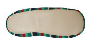 Pantuflas floripondias rayadas de invierno para hombre - Imagen 2