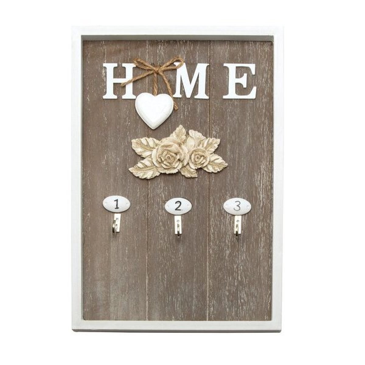 Sin título Portallaves / perchero 3 ganchos - Imagen 1