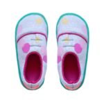 Pantuflas Floripondias de invierno para niñas motas de color